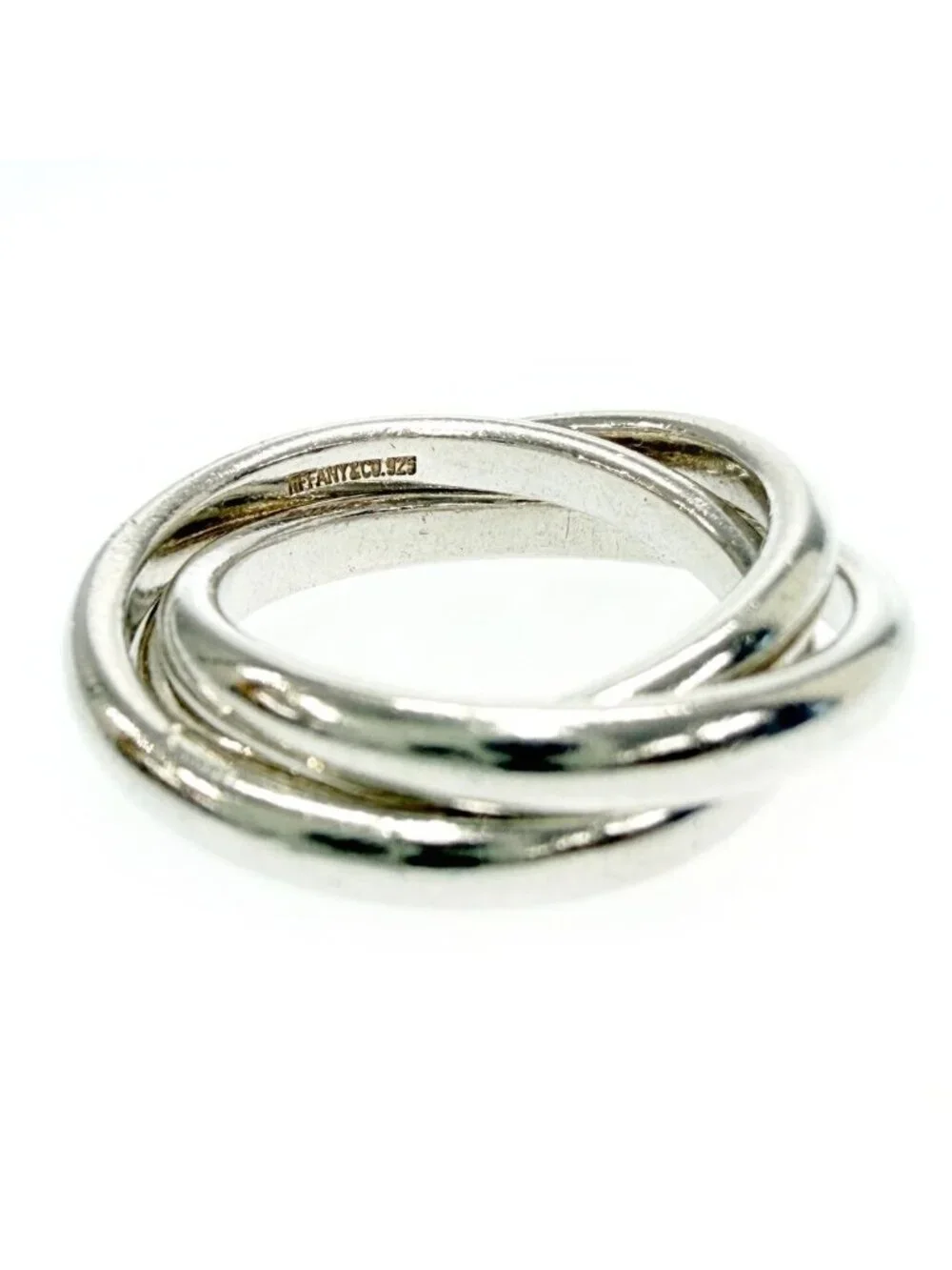 Tiffany & Co Silver Trinity Ring